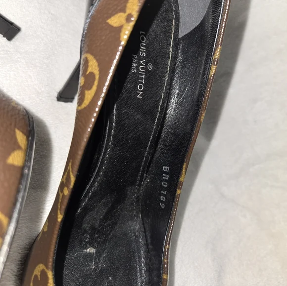 Louis Vuitton Brown and Black Heels - Picture 2 of 9